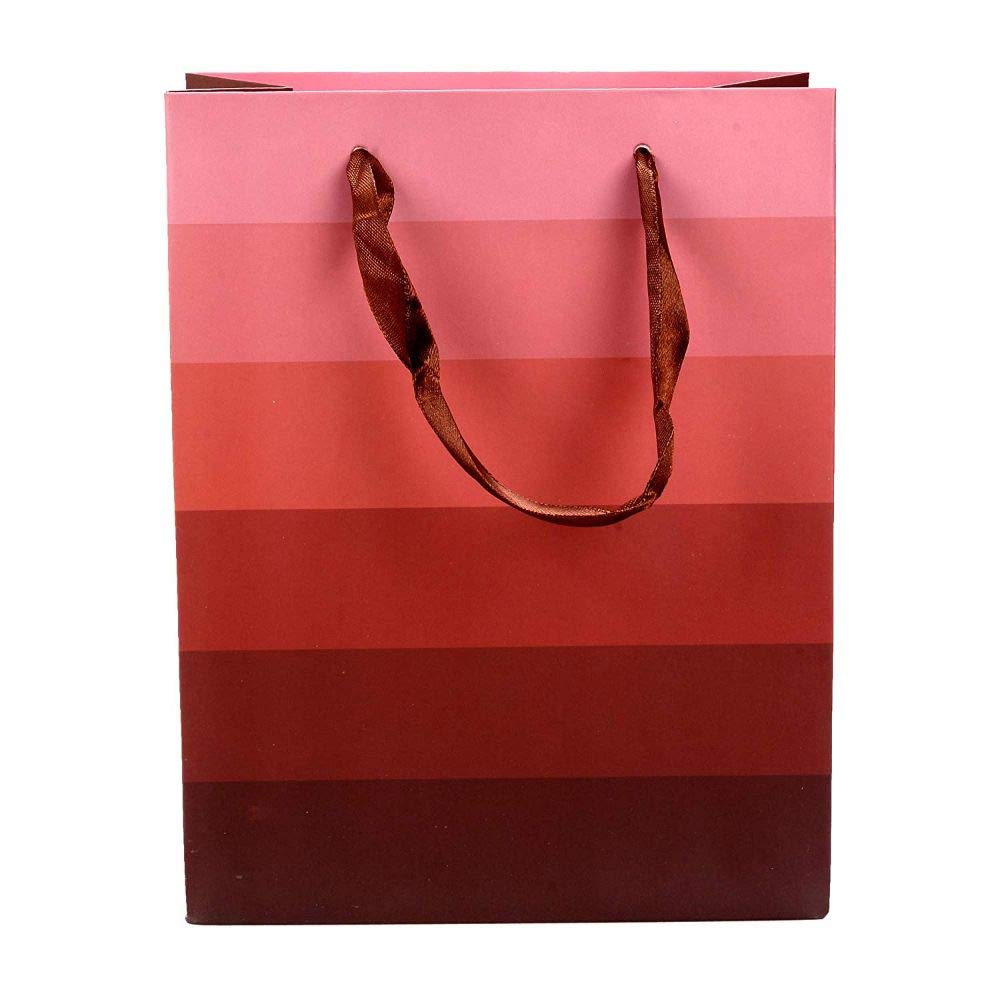 Multi-color Printed Paper Bag With 5 Inch Gusset